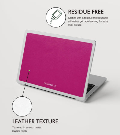 Deep Pink - Laptop Skin