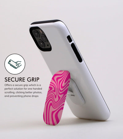 Glam Rock Swirl Phone Grip