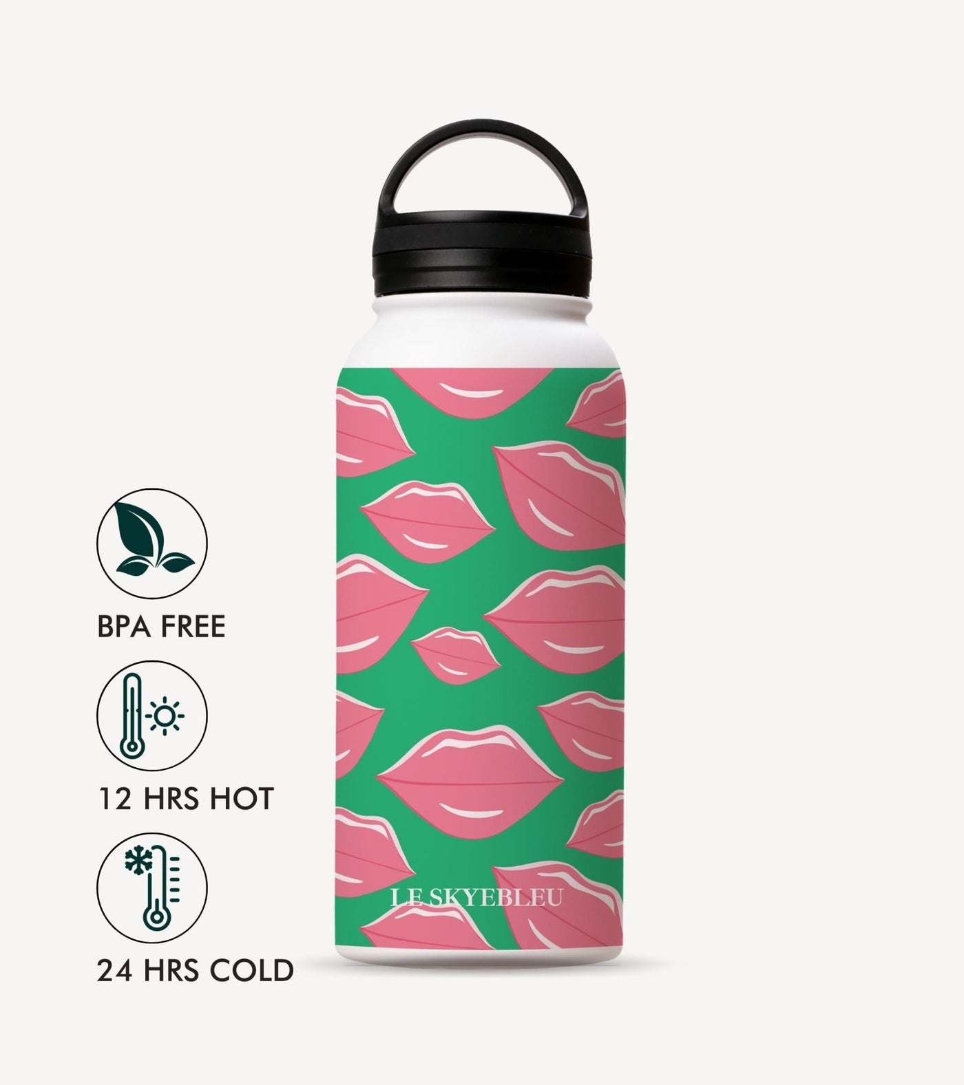 Glossy Lips - Steel Water Bottle