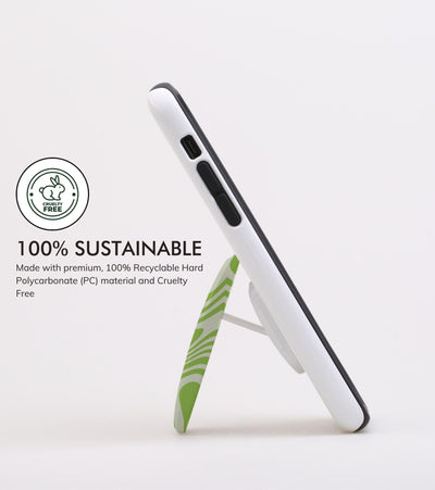 Groovy Green Swirl Phone Grip