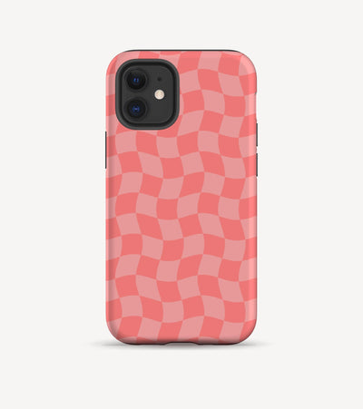 Coral Crush - Checkered