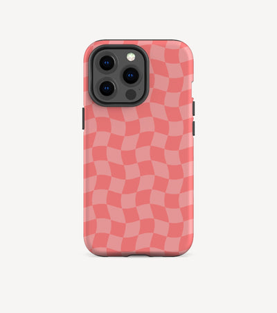 Coral Crush - Checkered