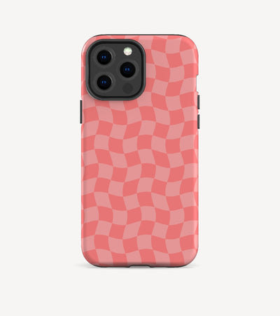 Coral Crush - Checkered