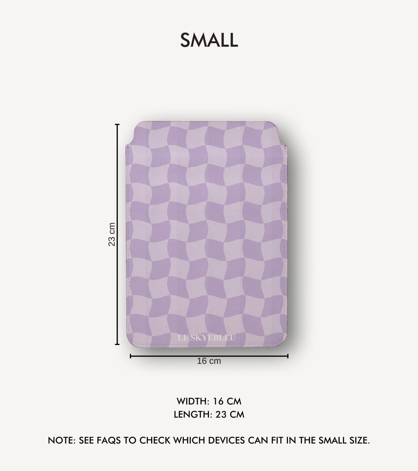 Lilac Waves Laptop & Tablet Sleeves