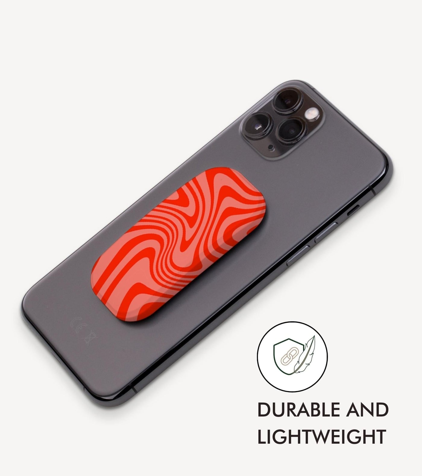 Orange Twist Phone Grip