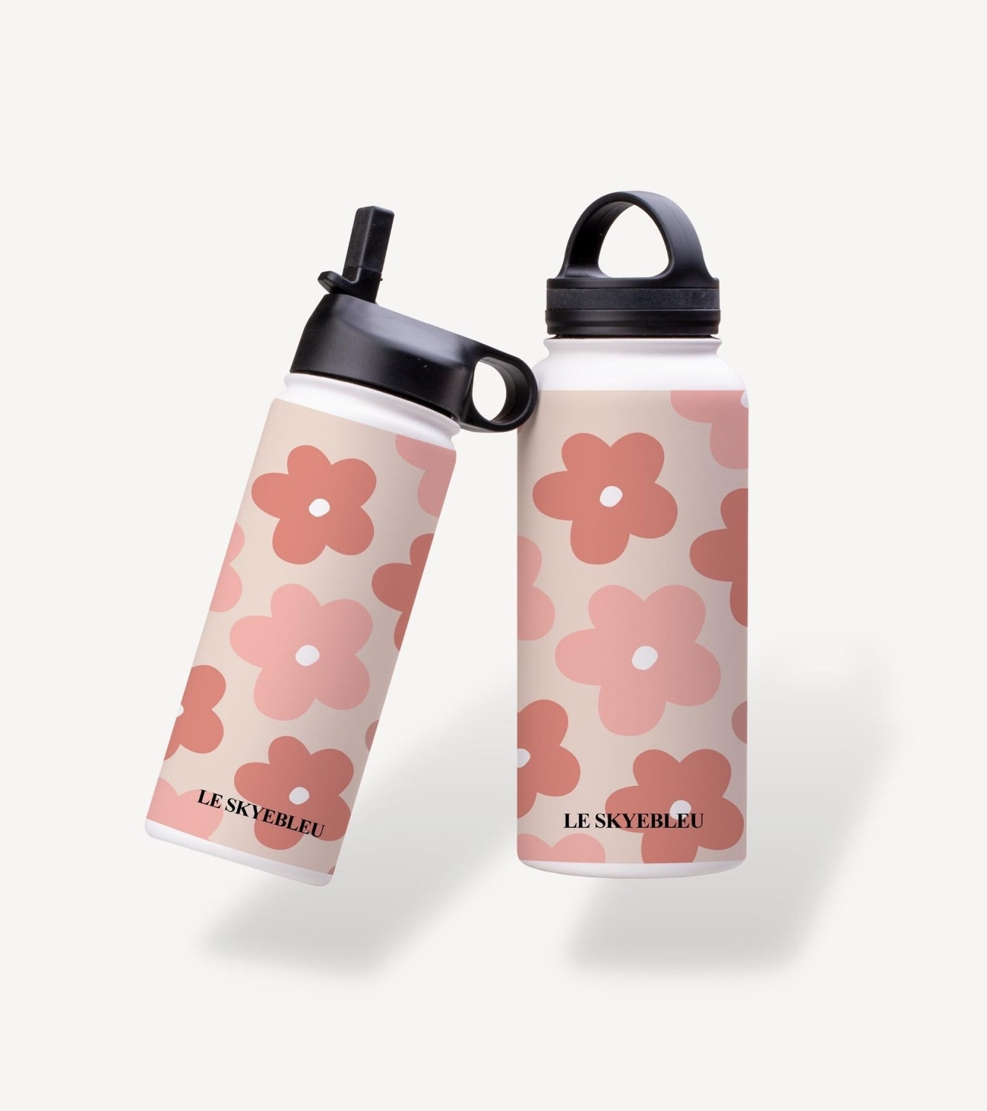 Peachy Pop - Daisy Steel Water Bottle