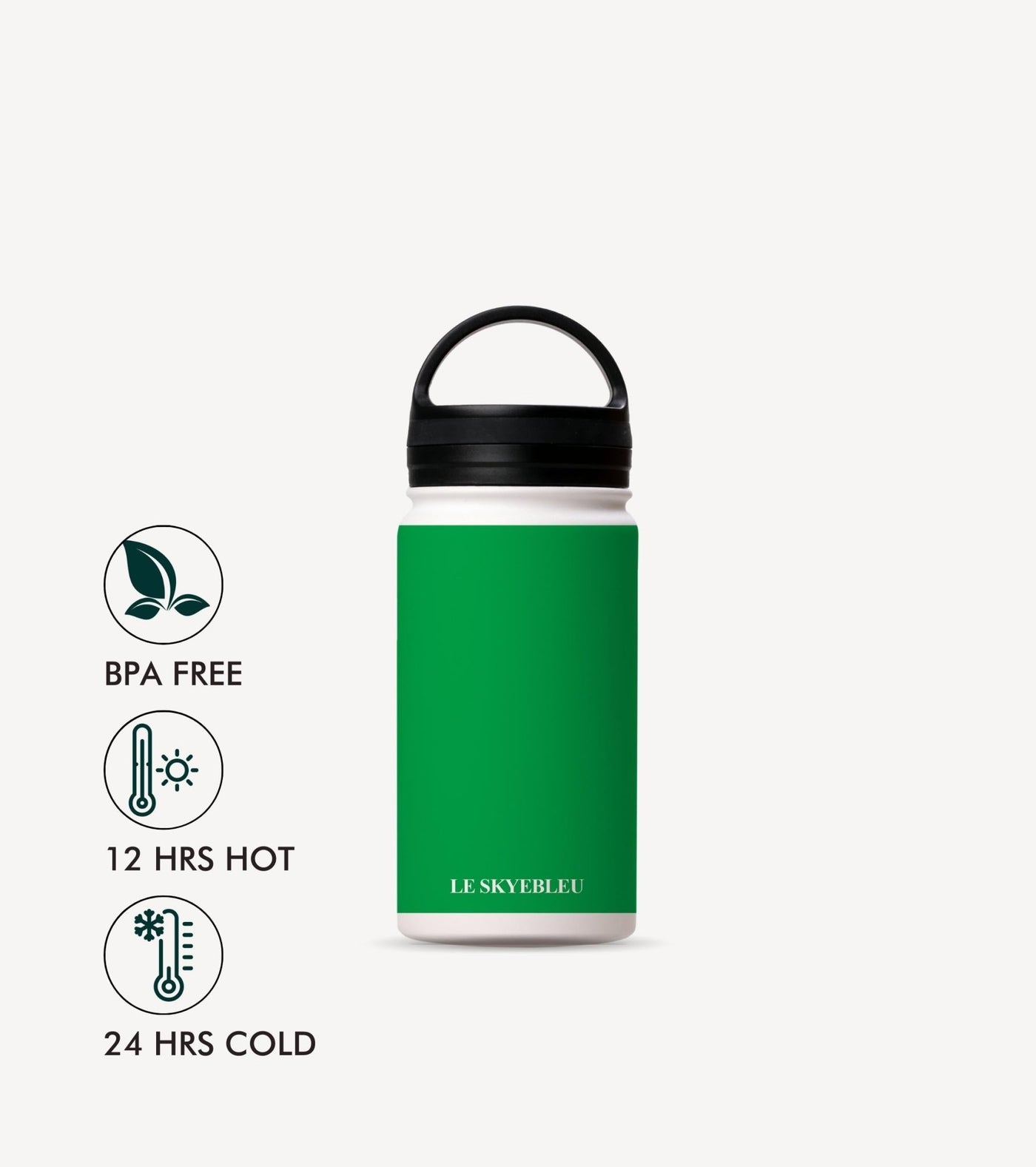 Pigment Green - Steel Water Bottle