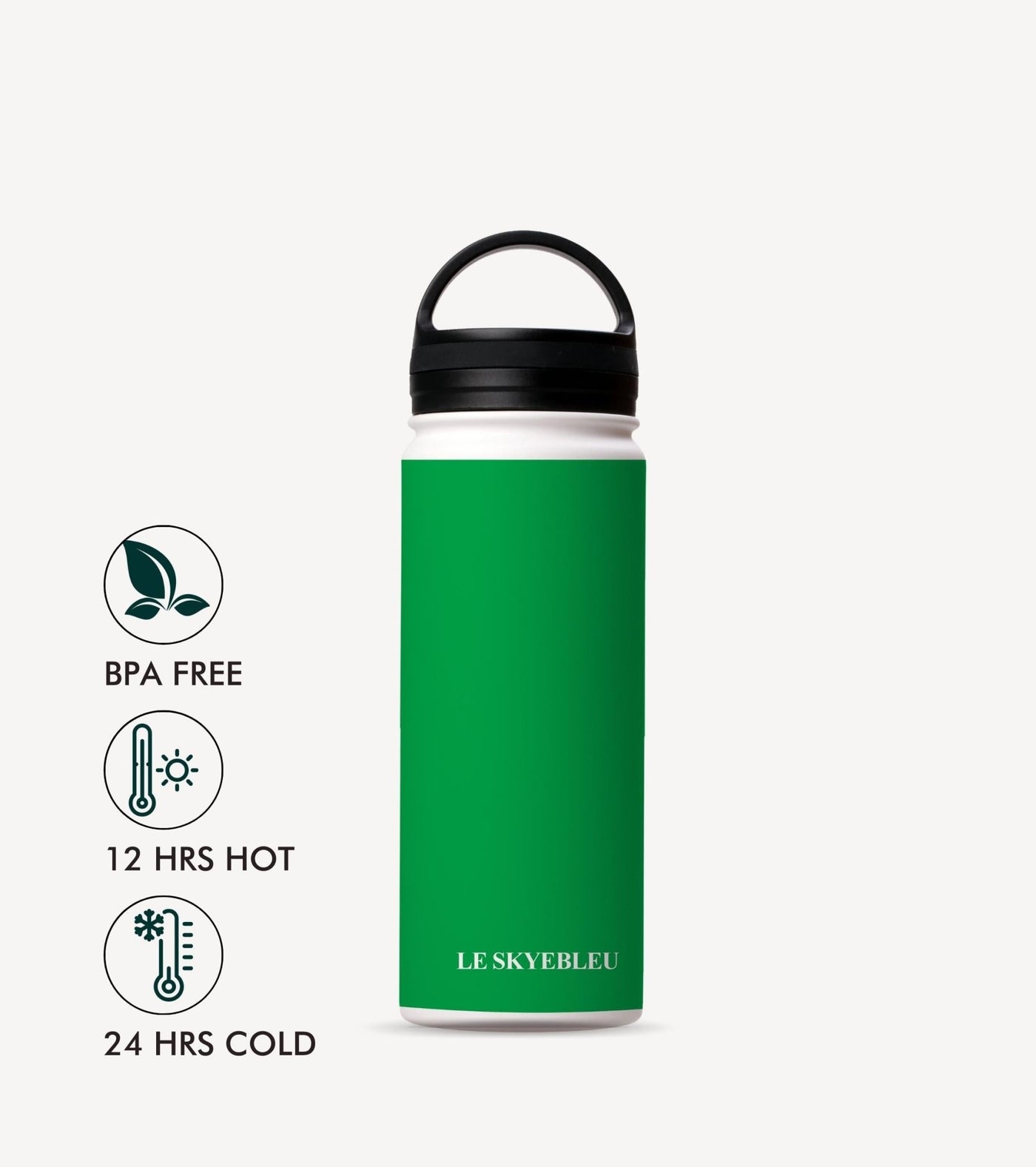 Pigment Green - Steel Water Bottle