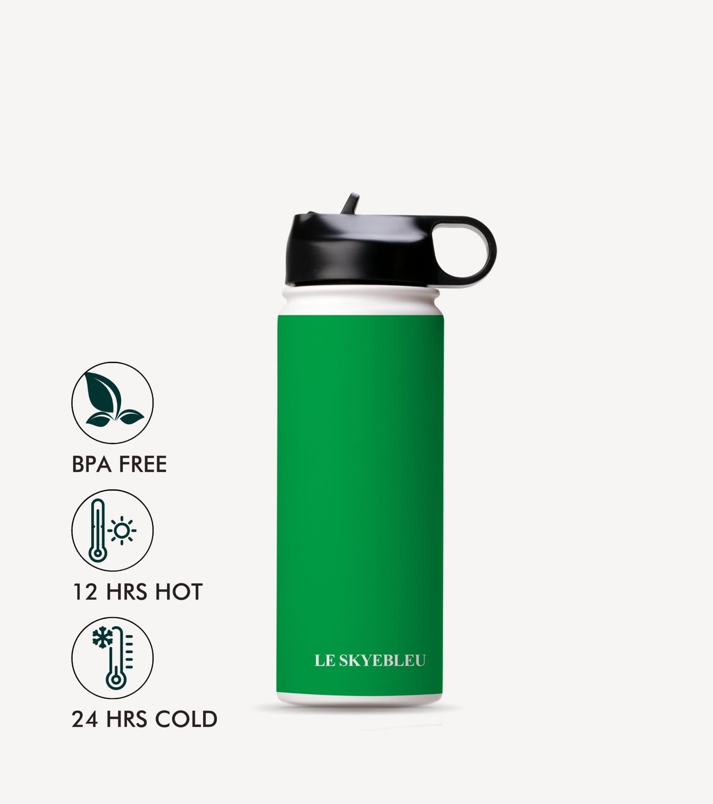 Pigment Green - Steel Water Bottle